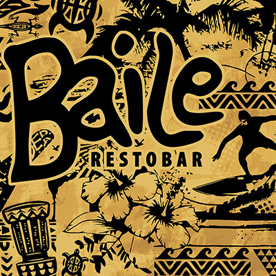 baile restobar siargao logo | graphic designer philippines