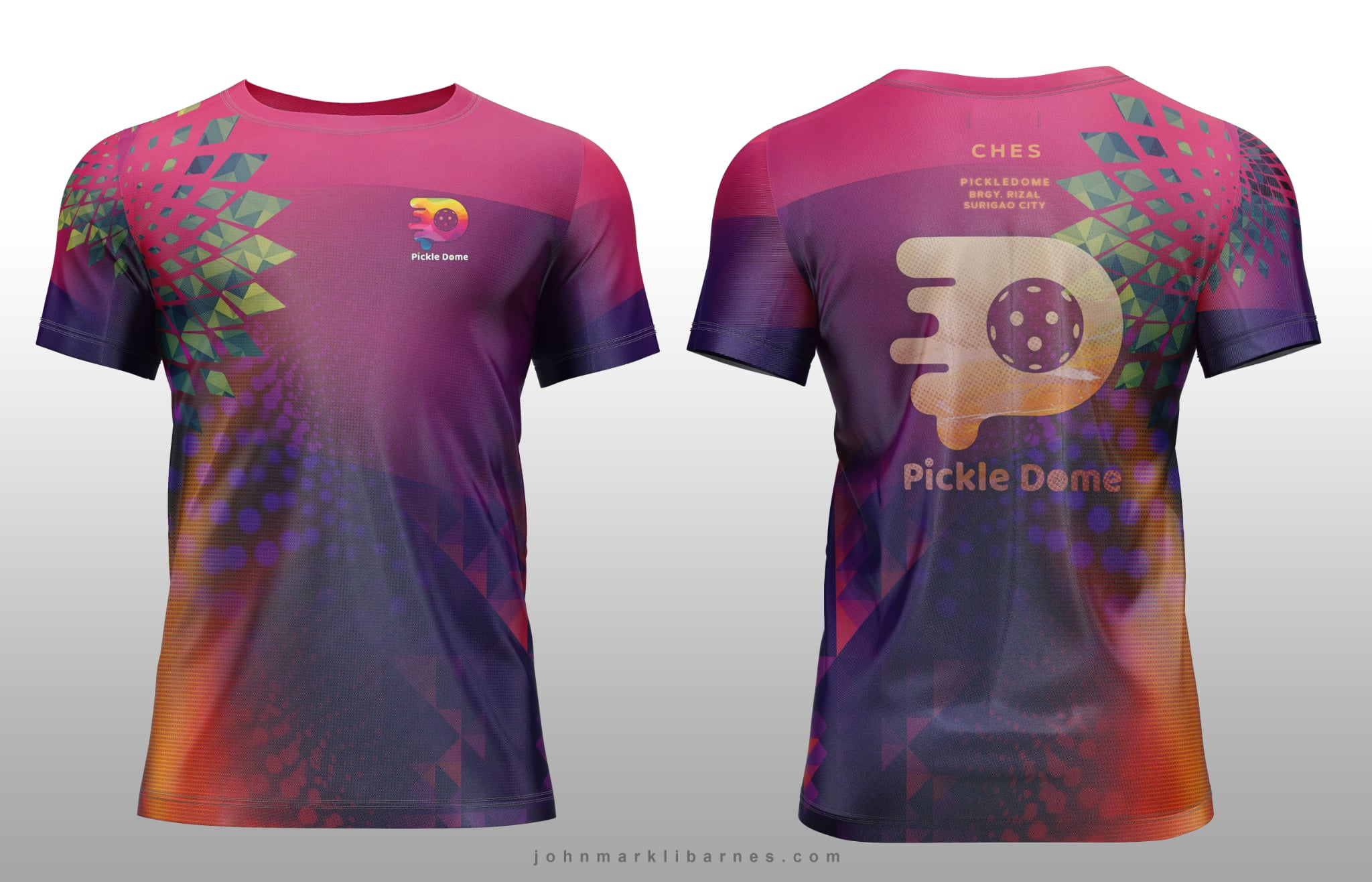 pickledome pickleball tshirt uniform