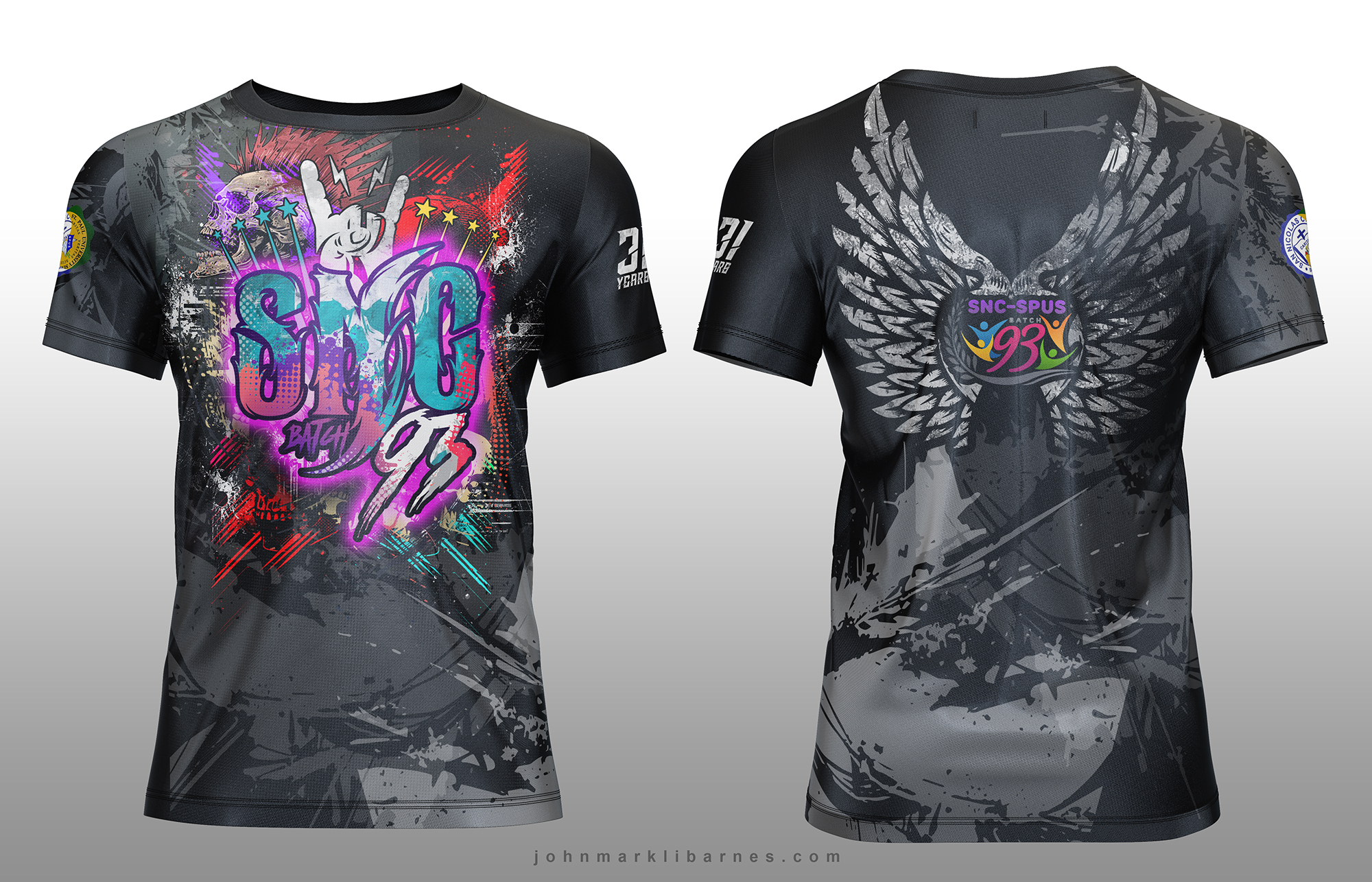 snc-spus batch 93 alumni homecoming tshirt